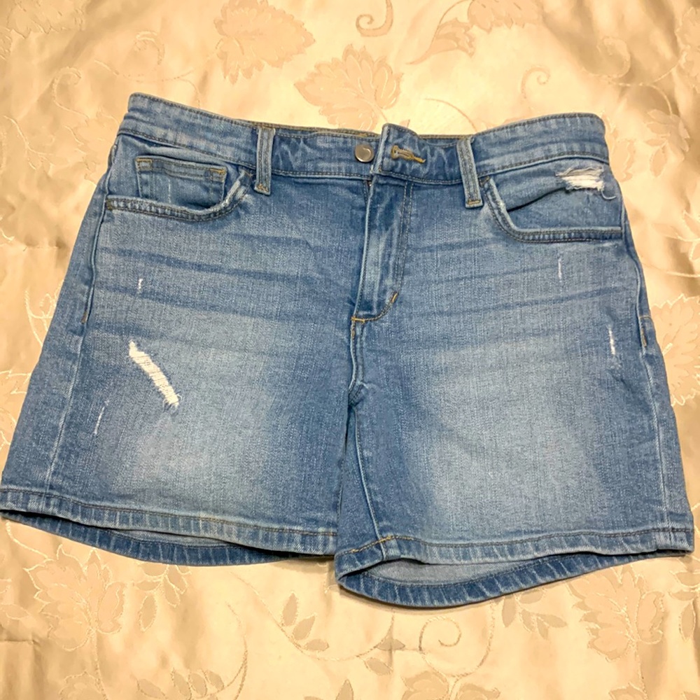 Joe’s denim zip fly shorts